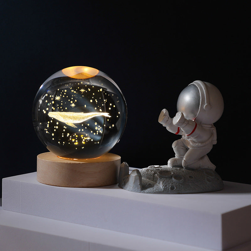 Hjemix | 3D Planet Krystallkule