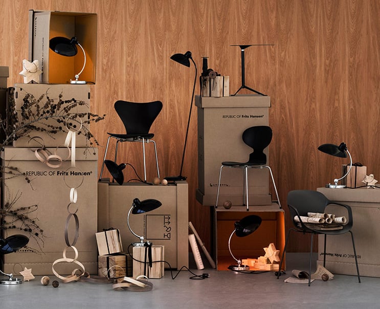 Hjemix | Bauhaus KI Klassisk Bordlampe Replika