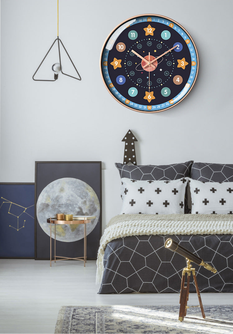 Hjemix | Barnerom Barnerom Stille Klokke 12 Tommer