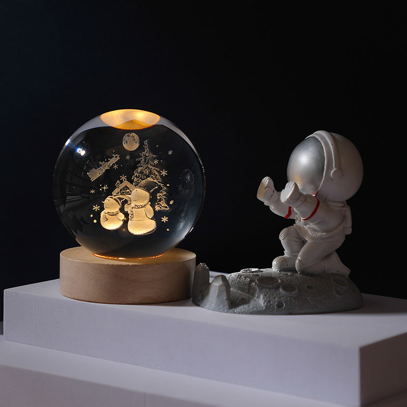 Hjemix | 3D Planet Krystallkule