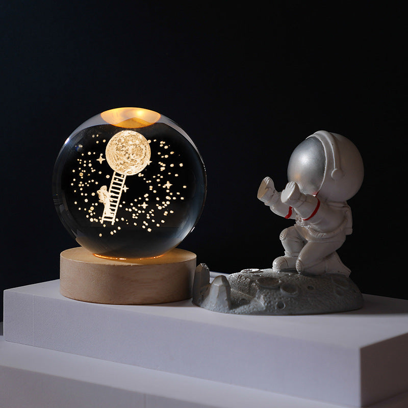 Hjemix | 3D Planet Krystallkule