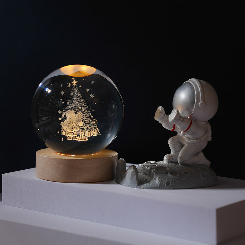 Hjemix | 3D Planet Krystallkule