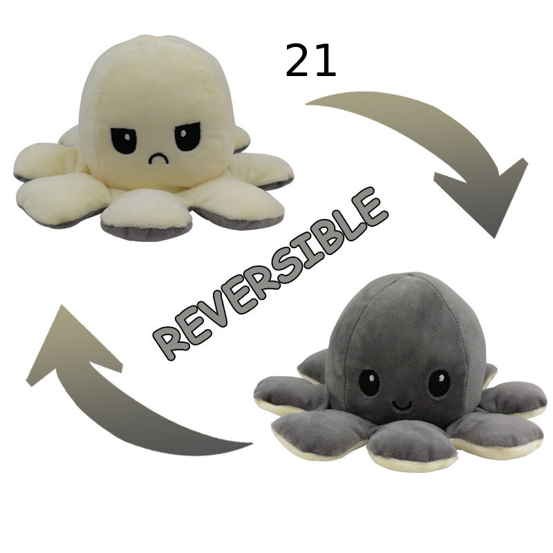 Hjemix | Den originale reversible Octopus Plushie | Patentert design