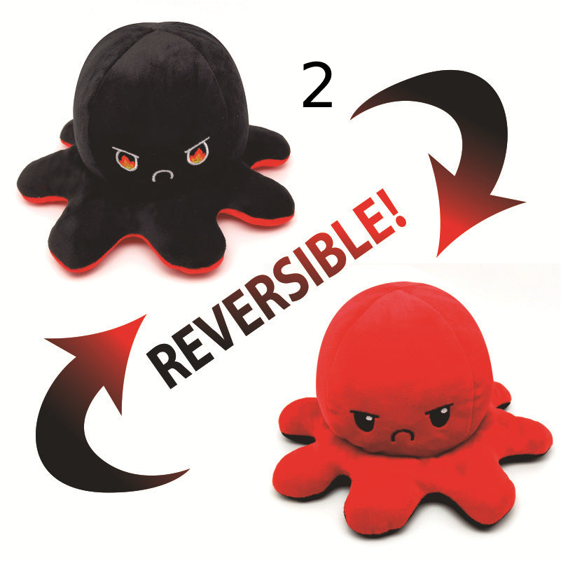 Hjemix | Den originale reversible Octopus Plushie | Patentert design