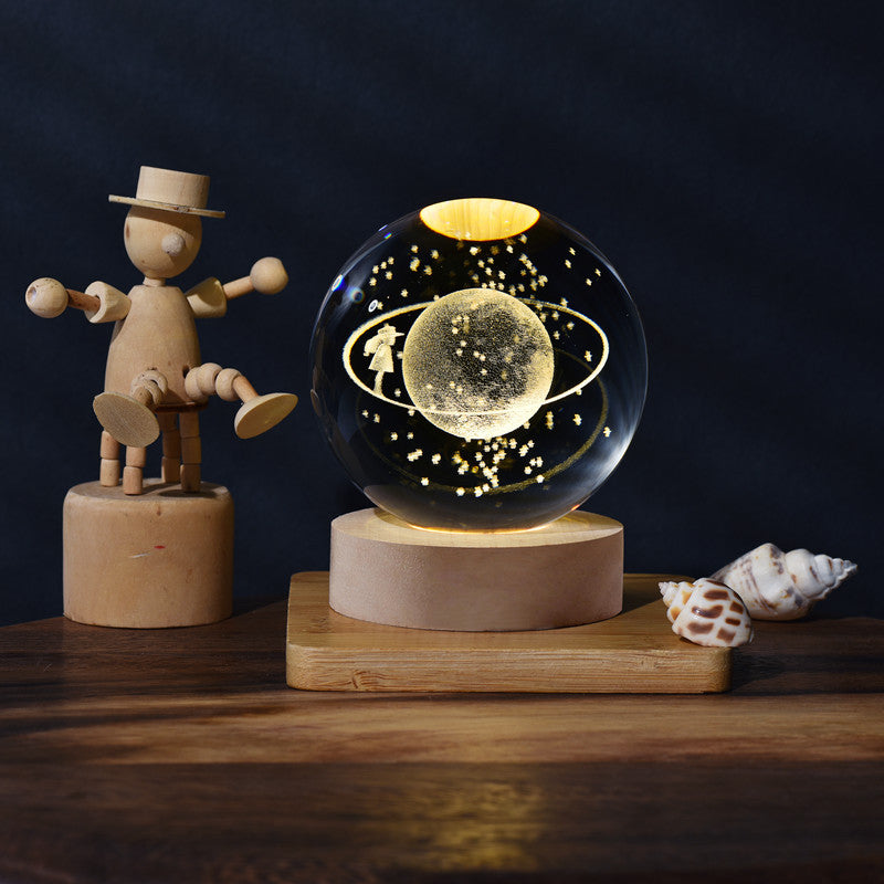 Hjemix | 3D Planet Krystallkule