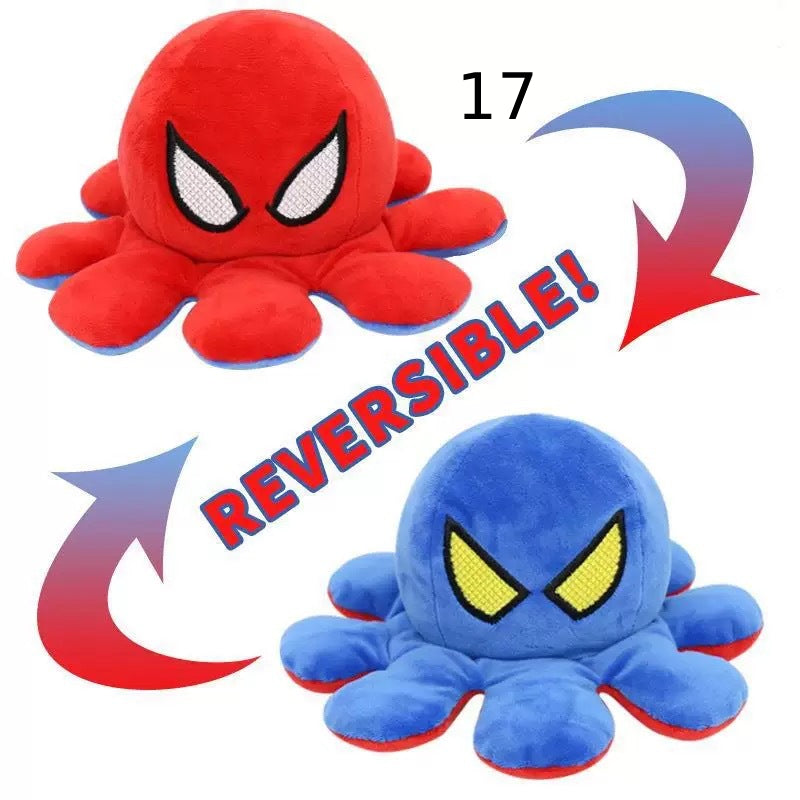 Hjemix | Den originale reversible Octopus Plushie | Patentert design