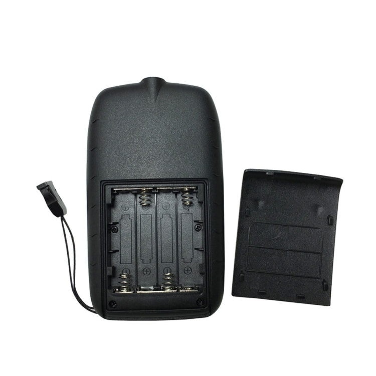 Hjemix | Bærbar ultralyd fiskefinner, vanndyp og temperatur fiskefinner med ledet sonar sensor og LCD-skjerm