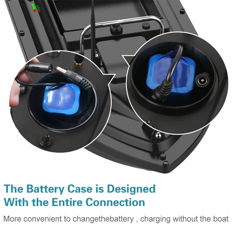 Hjemix | D16 Smart RC Fiskebåt For Agn 2kg Last 500M