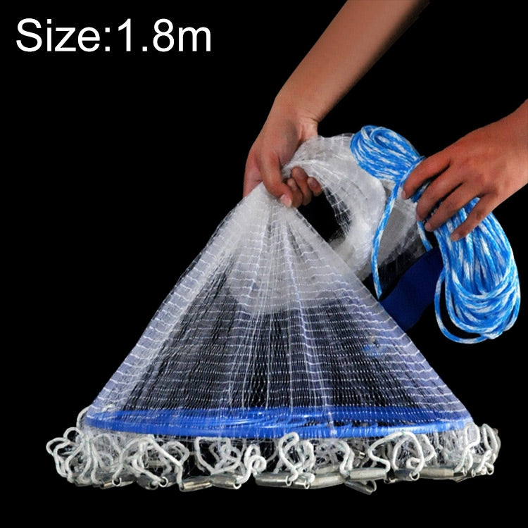 Hjemix | 360 Flygende Disc Monofilament Fiskegarn, Høyde: 1,8 m