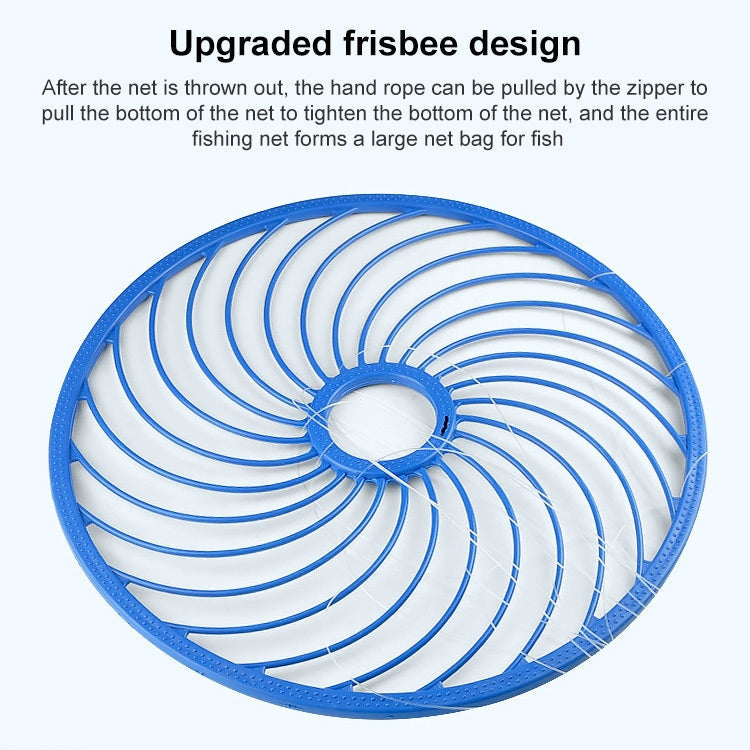 Hjemix | 360 Flygende Disc Monofilament Fiskegarn, Høyde: 1,8 m