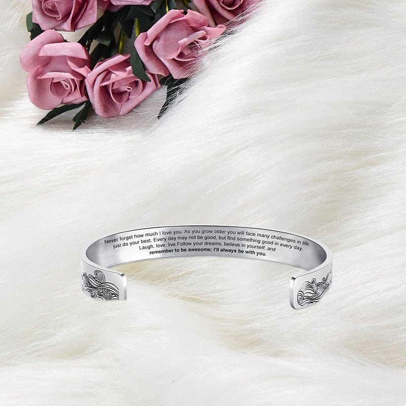 Hjemix | For min barnebarn, jeg vil alltid være med deg armbånd