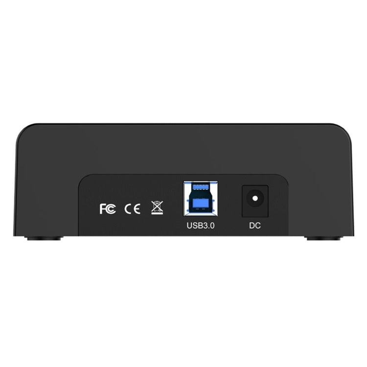 Hjemix | ORICO 6518US3 USB 3.0 Type-B 2.5 / 3.5 Tommers Verktøyløs HDD Dockingstasjon Ekstern Lagringskabinett Harddiskboks (Svart)