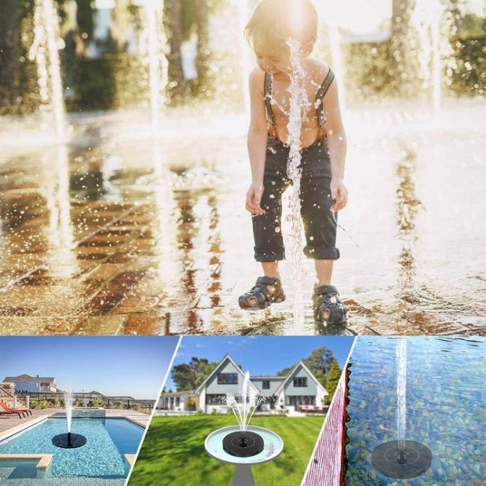 Hjemix | Sophia AquaGlow Solfontene – Charming Garden Decoration Fountain