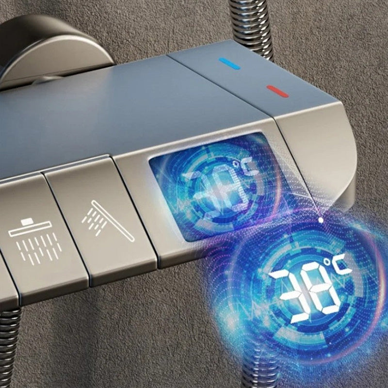 Hjemix | Intelligent dusjsett med konstant temperatur under trykk