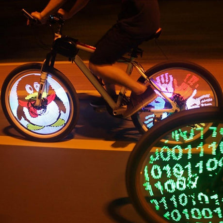 Hjemix | 3D Sykkelslire LED Lys