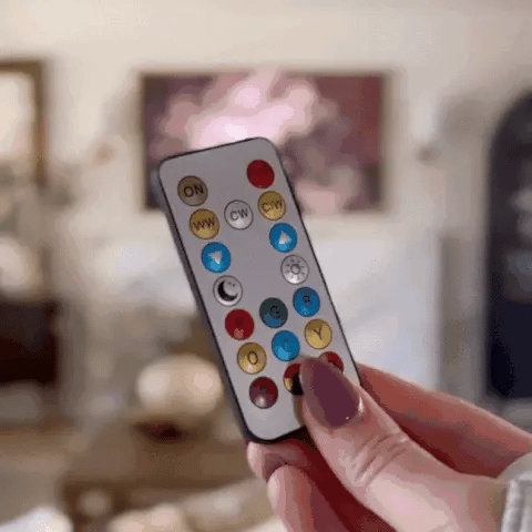 Hjemix | RoyaleGlow oppladbar LED-pære - fjernkontroll, berøringsstyrt, multicolor