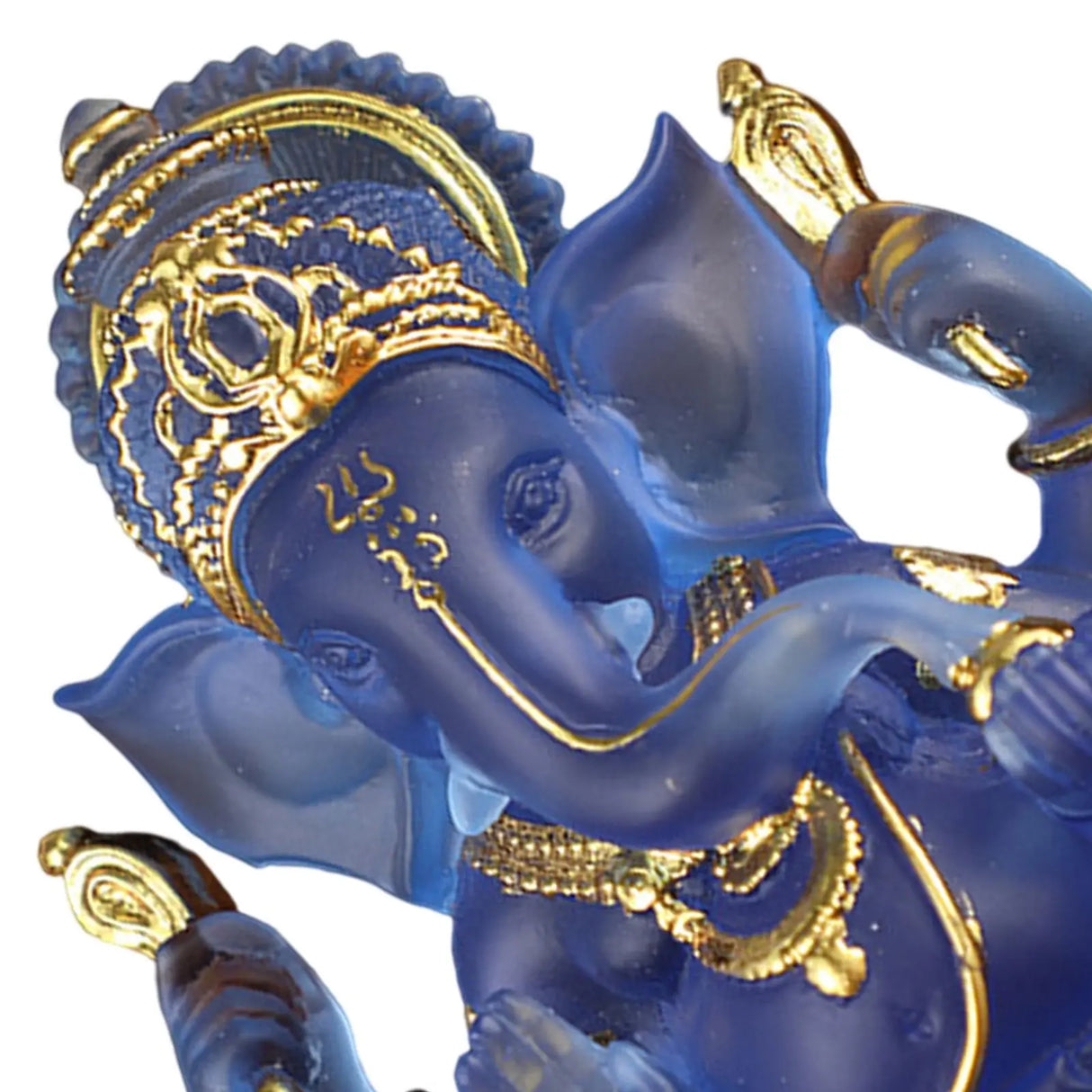 Hjemix | Sjeldent fargede semi-gjennomsiktige Ganesh-statuer for lykke i hjemmet ditt