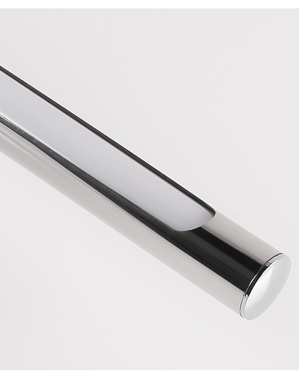 Hjemix | 80-100cm LED vegglampe - Moderne svart/sølv veggbelysning til badet, innvendig montert bilde lys