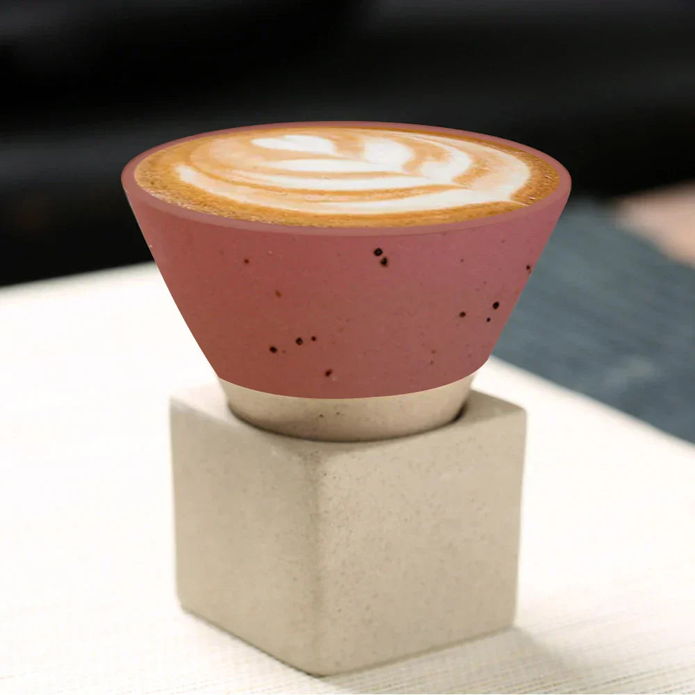 Hjemix | Japansk kaffekopp med fat, 1 stk, retro keramisk tekopp, krus, latte, espresso, pull0, blomster cappuccino, ny keramikkopp, 100 ml/3,5 oz