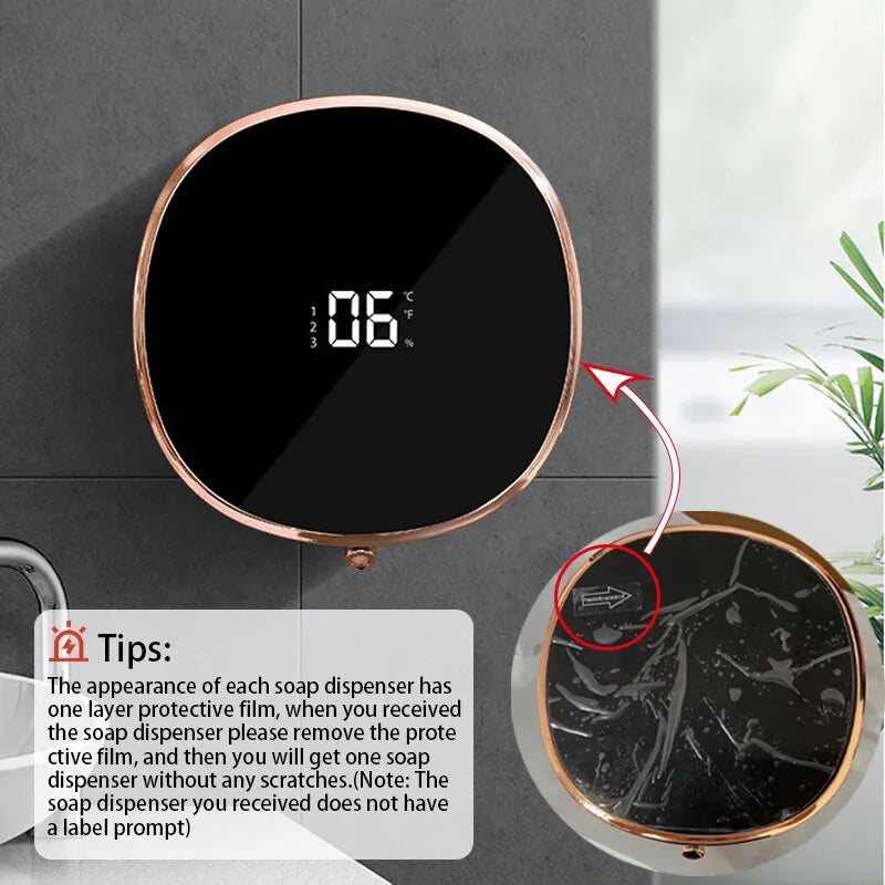 Hjemix | PureSense – Stillegående Automatisk Såpedispenser med Berøringsfri Teknologi