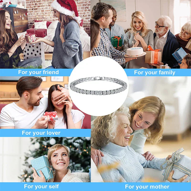 Hjemix | Tennisarmbånd – Skinne med holdning: Eleganse i sterling sølv og hip-hop stil!