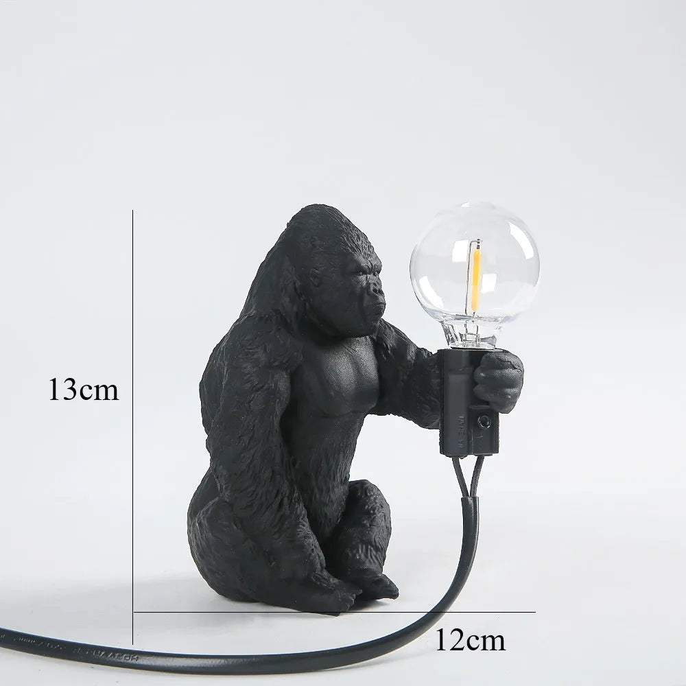 Hjemix | Sint Gorilla Bord Nattlampe