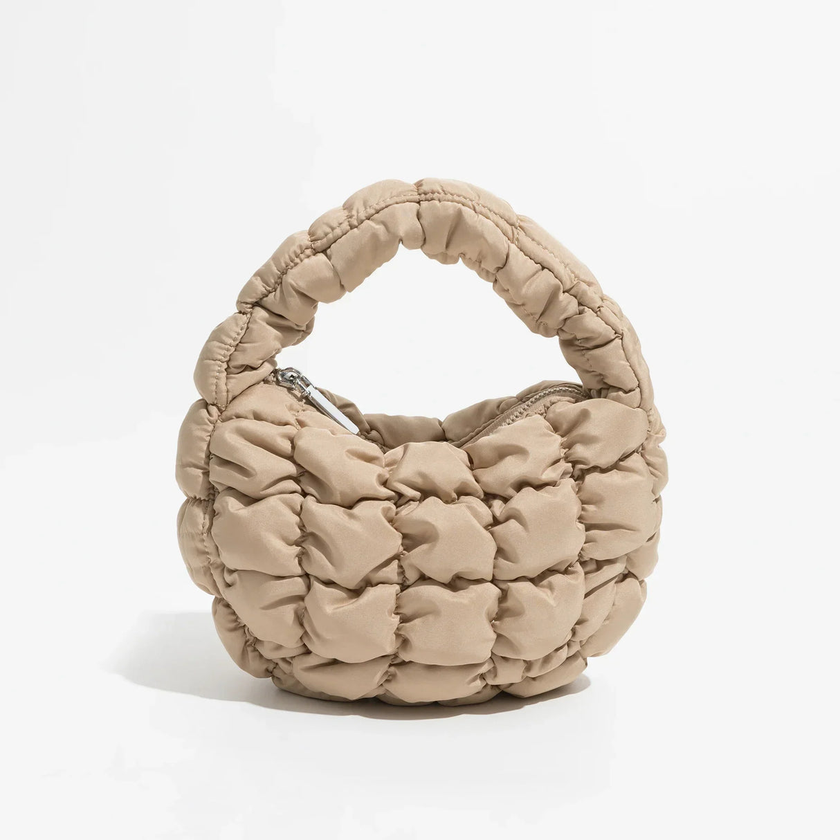 Hjemix | Livlig quiltet rund mini bag