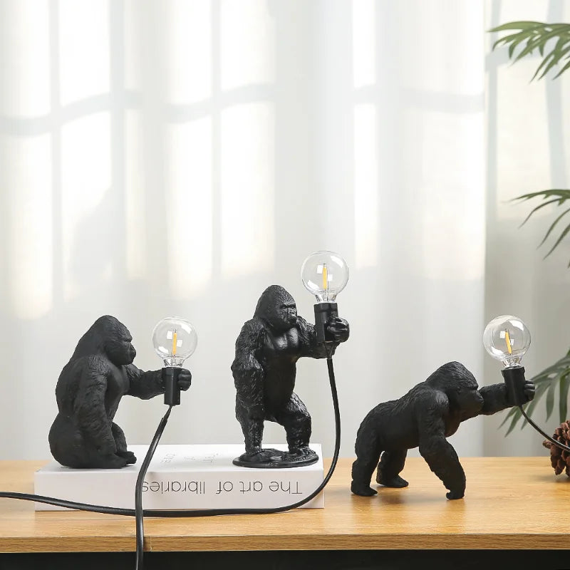 Hjemix | Sint Gorilla Bord Nattlampe