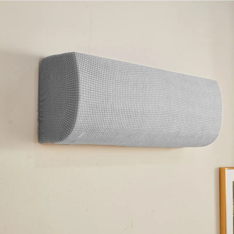 Hjemix | Polar Fleece Klimaanlegg dekning: Veggmontert anti-støv beskyttelse, lett å rengjøre polyester AC dekning for husholdningsbruk