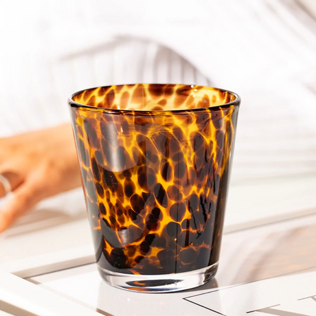 Hjemix | Leopard Retro Drikkeglass