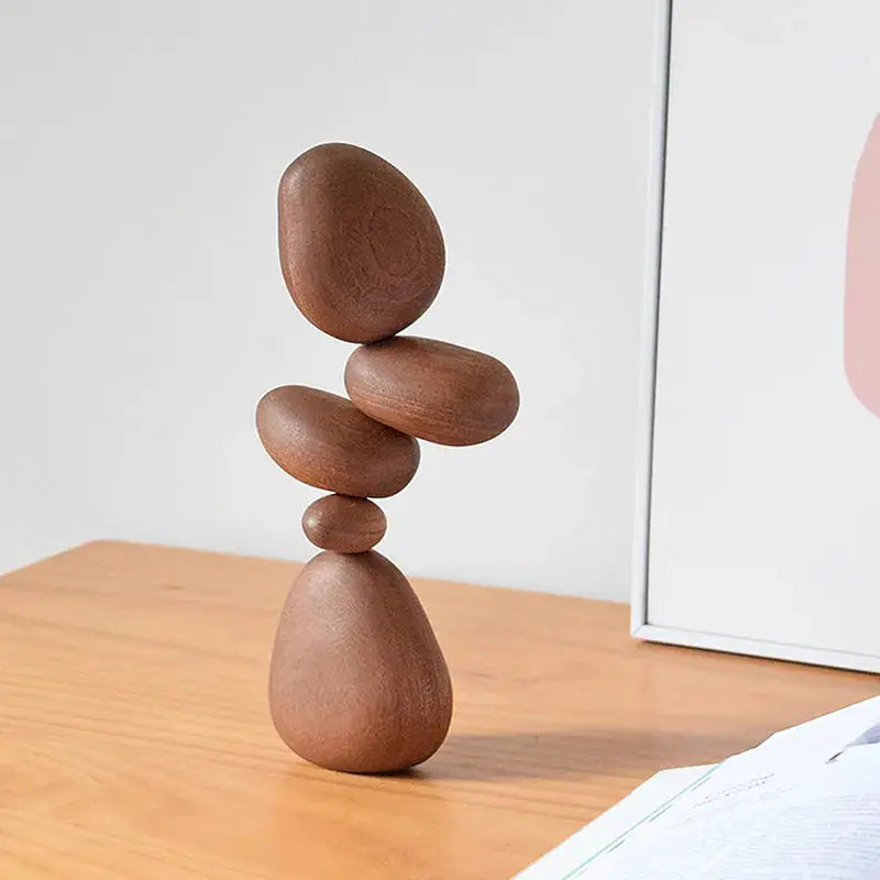 Hjemix | Oppdag balansen av steiner: Harmonisk kunstnerisk skulptur