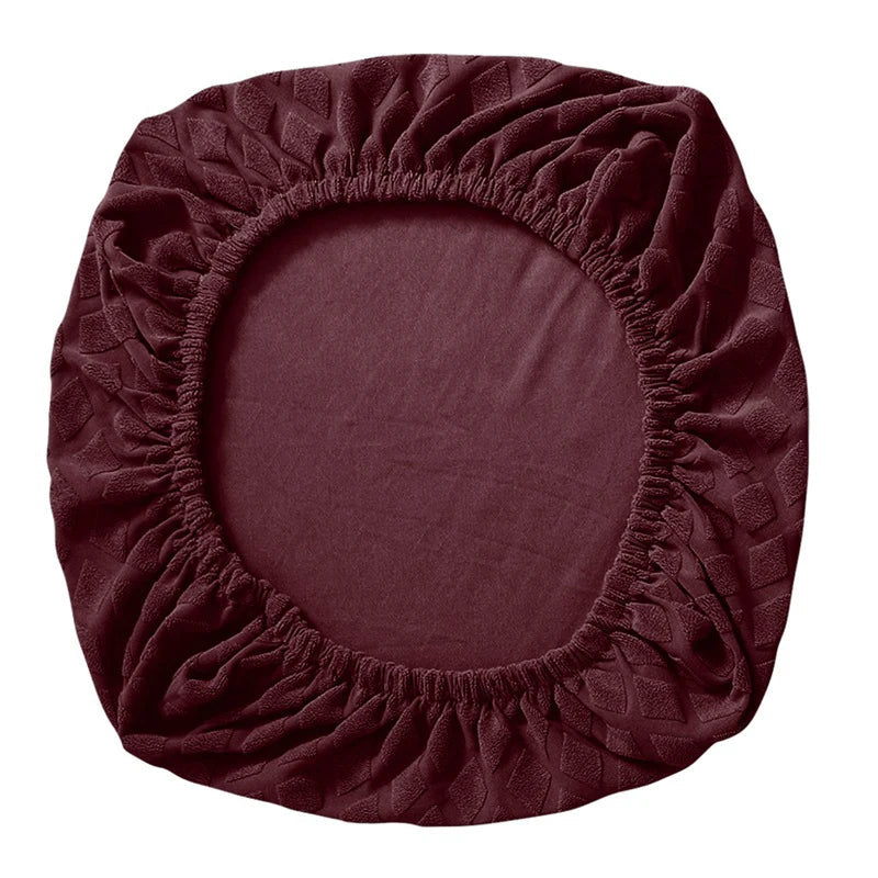 Hjemix | Spandex elastisk kontorstol trekk Jacquard sete trekk ananas mesh fleece beskyttende trekk elastisk datastol beskytter