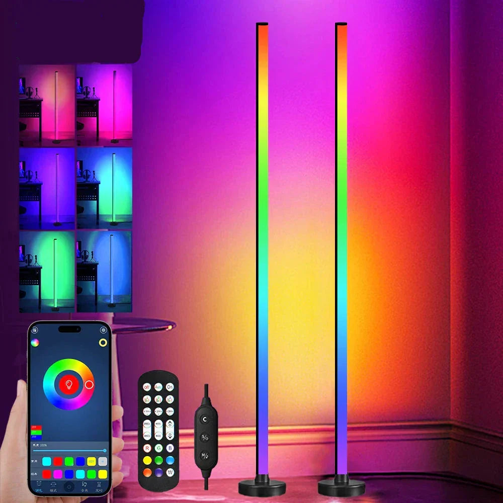 Hjemix | Smart RGB LED Gulvlampe