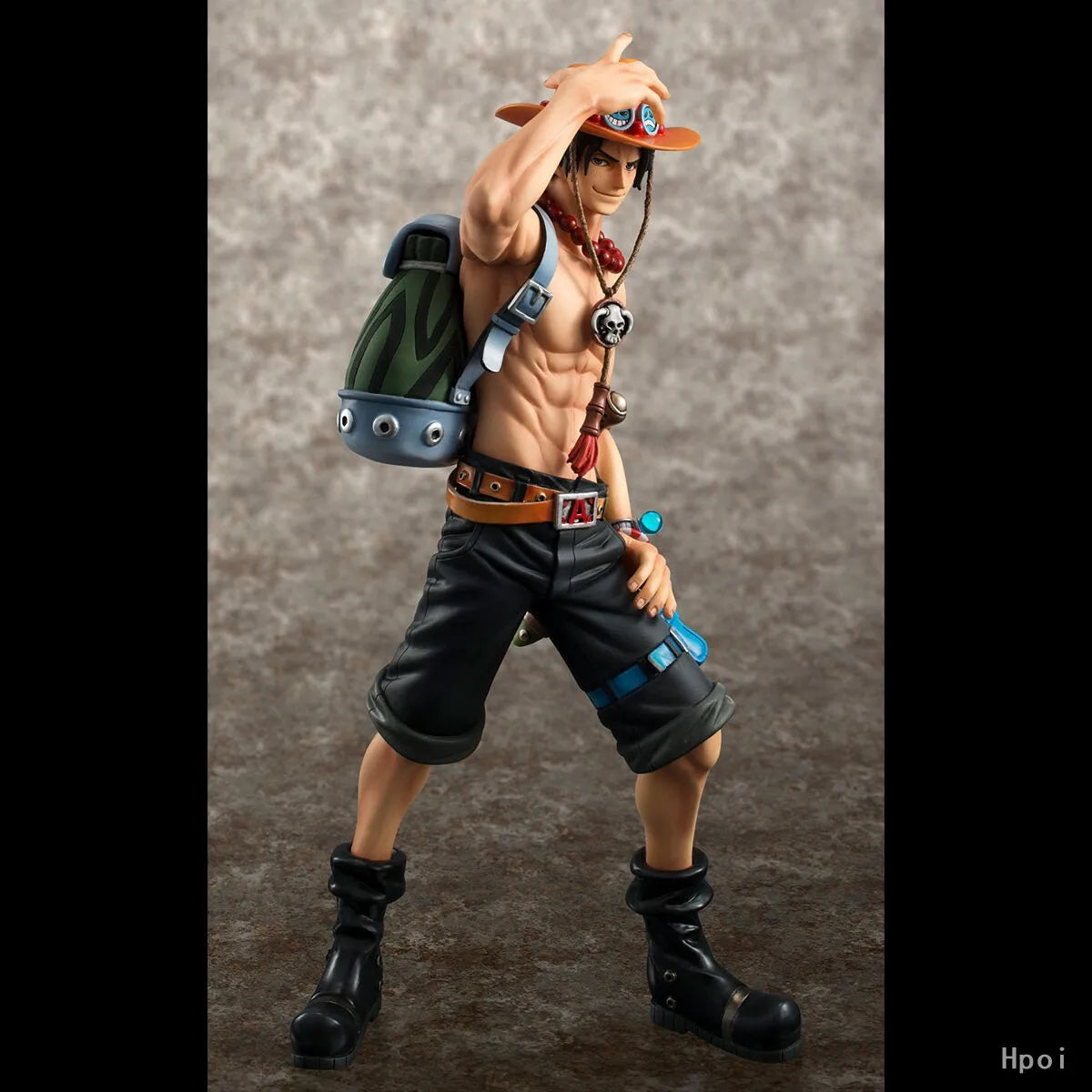 Hjemix | Figur One Piece DX10th Anniversary Fire Fist Escal D Ace Ruffy Bror Leke Japan Anime Samlerfigurer PVC Modell Leke