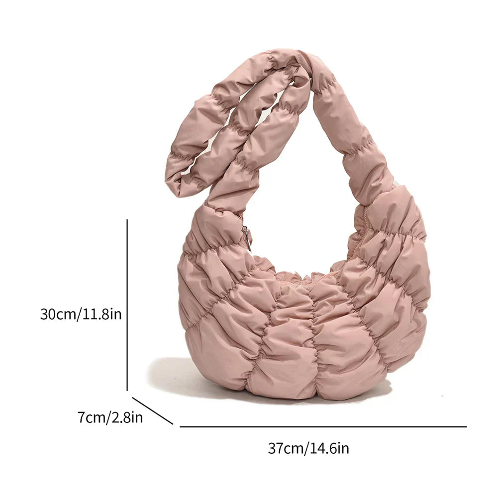 Hjemix | Puff Croissant Skulderveske
