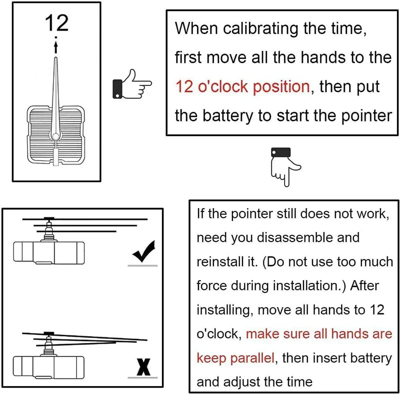 Hjemix | Stille veggklokke laget av akryl og tre
