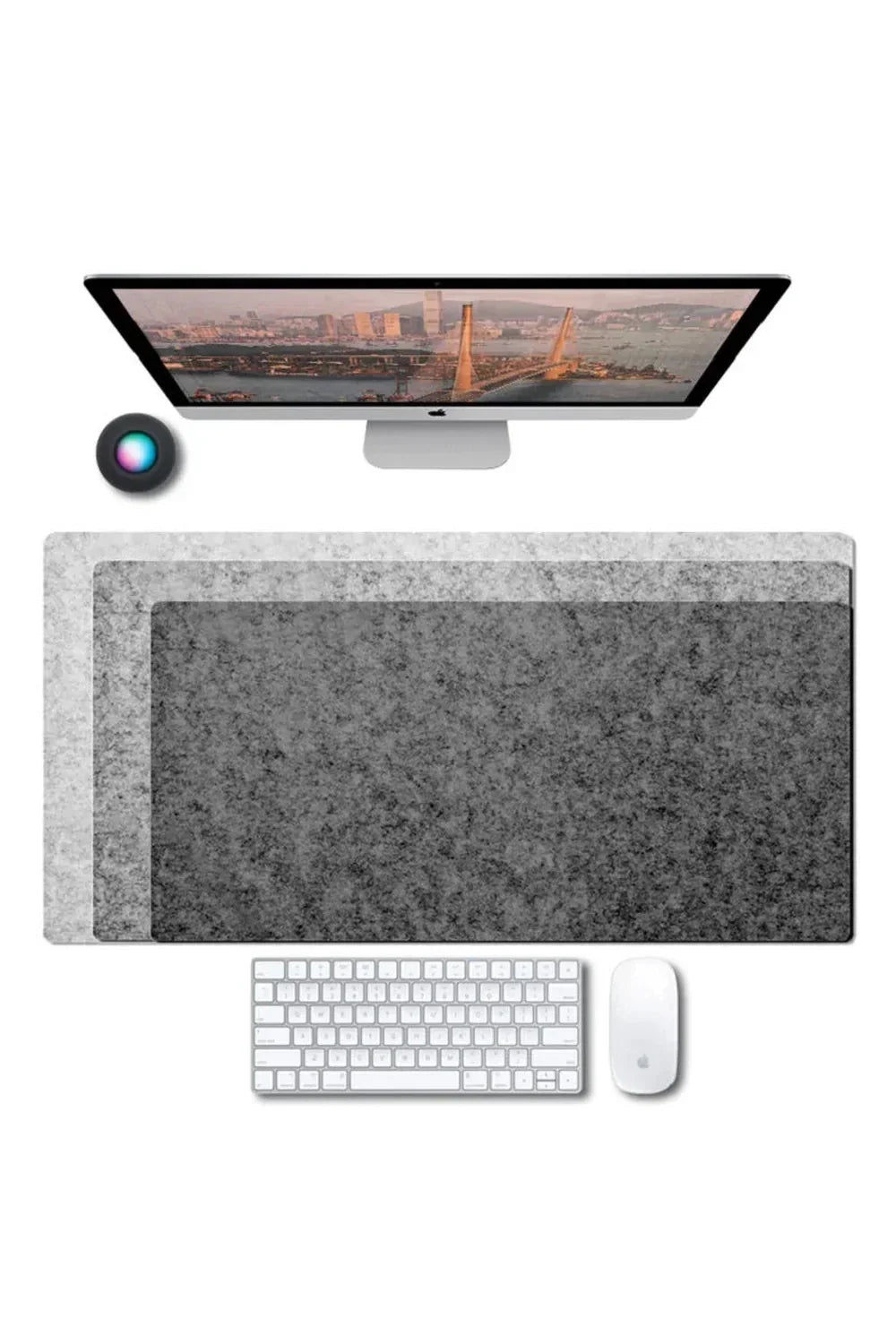 Hjemix | Ullfilte Myk Skrivebordsmatte