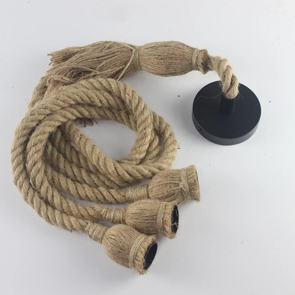 Hjemix | Vintage Hamp Rep Lysekrone