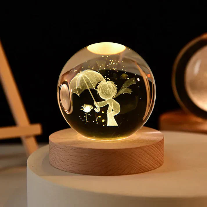Hjemix | 3d-krystall-natt-lamper – unike gaver for alle anledninger