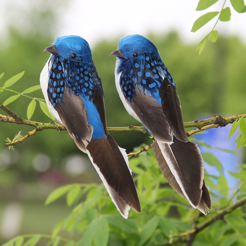 Hjemix | Livaktige fjærkledde fugler for utendørs dekorasjon