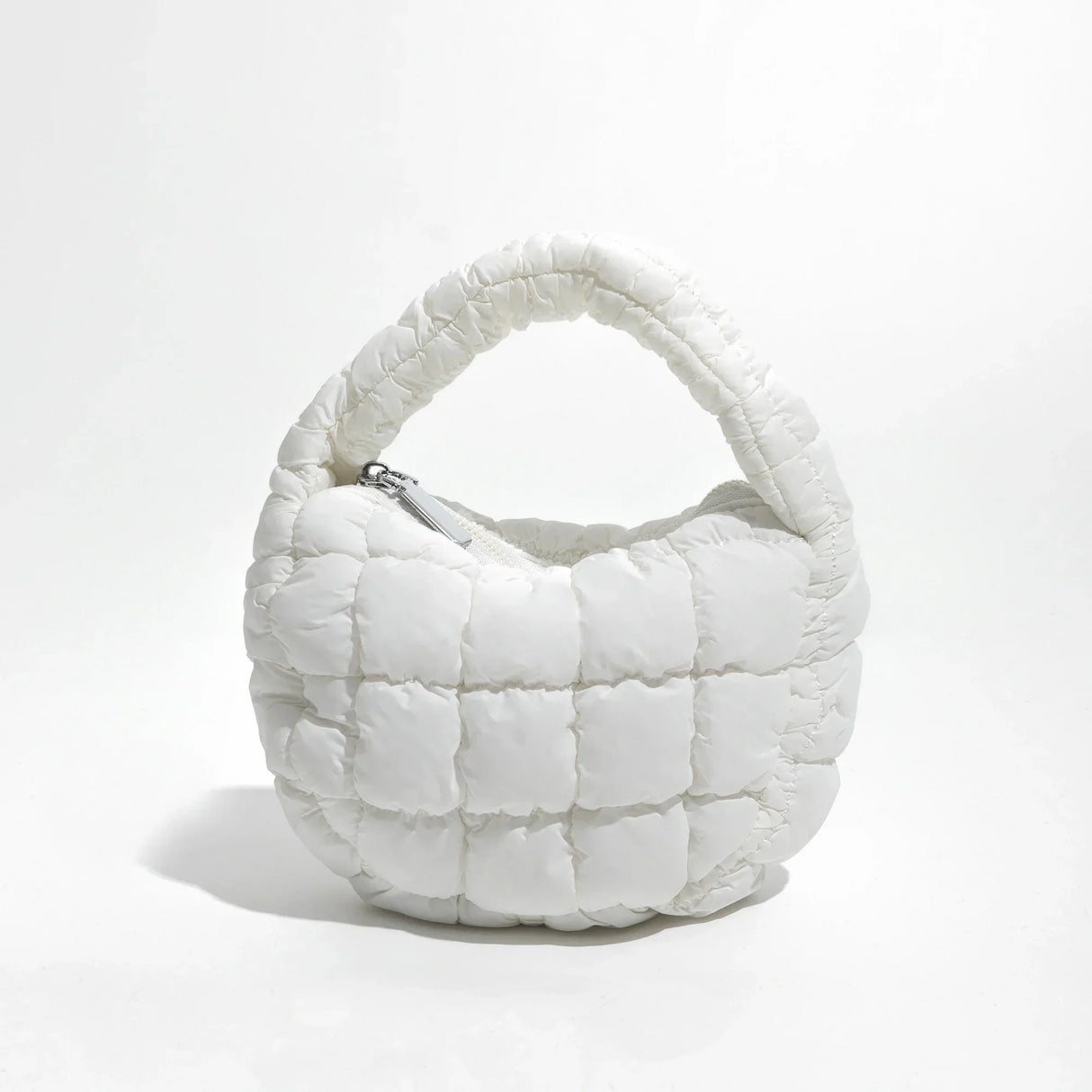 Hjemix | Livlig quiltet rund mini bag