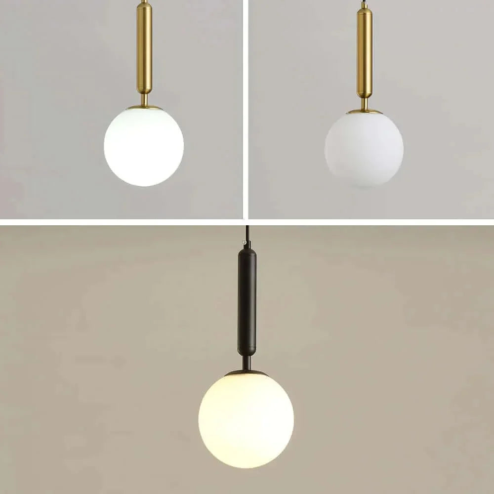 Hjemix | Mid-Century Modern Glass Ball Pendant Light