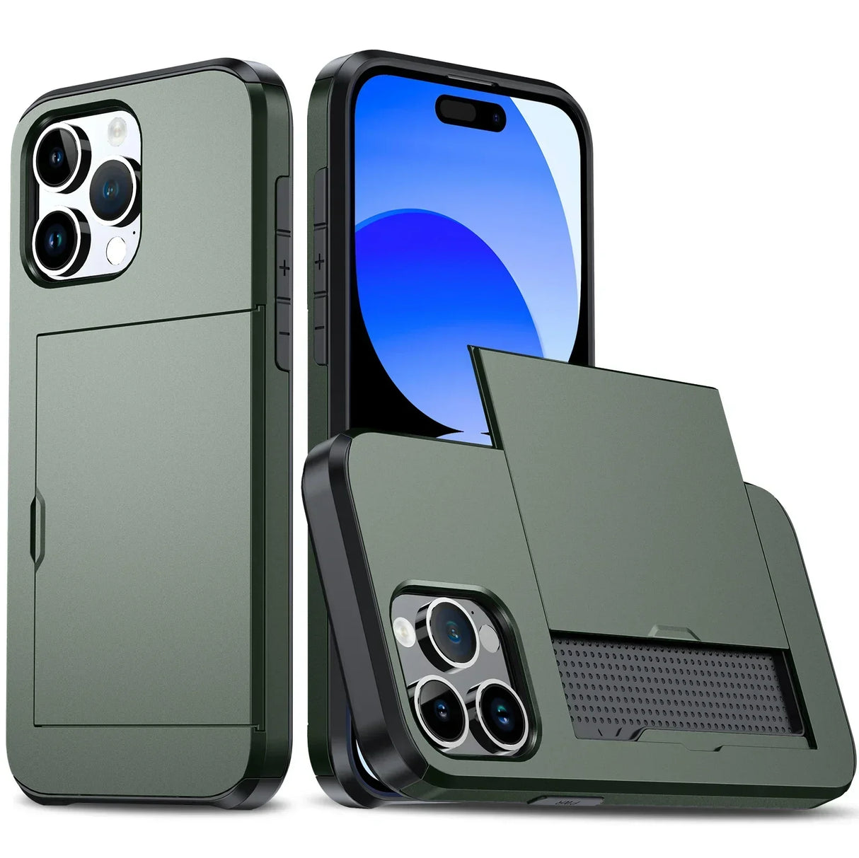 Hjemix | iPhone deksel med kortlomme | Kjøp 2 og få 1 gratis 📢