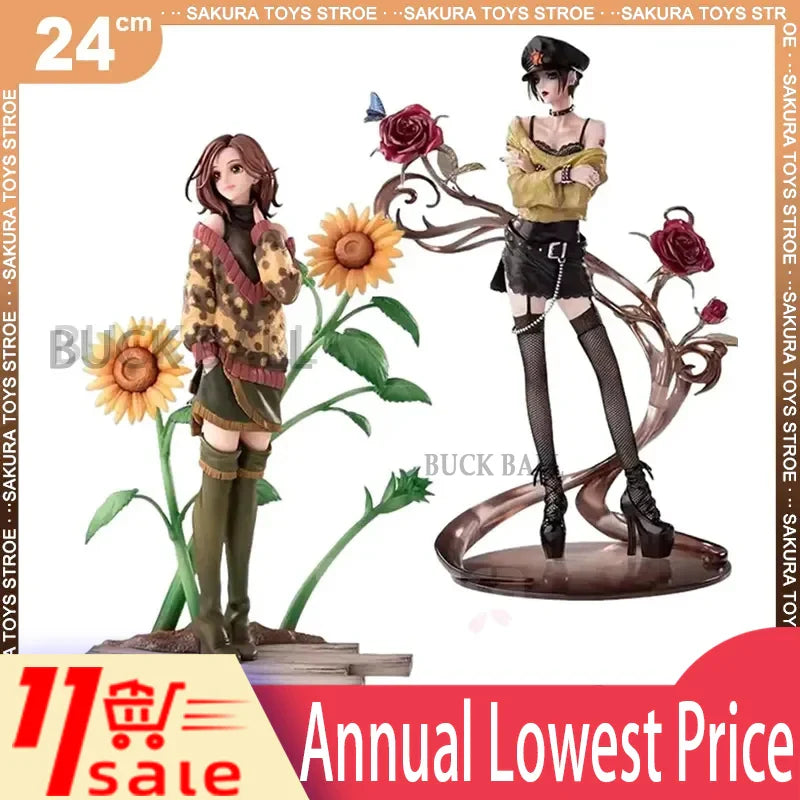 Hjemix | Forhåndssalg Comic Nana Figur Oosaki Nana Komatsu Nana Anime Figur 24 cm PVC Statue Samle Vakre Jenter Dekor Modeller Leketøy Gk