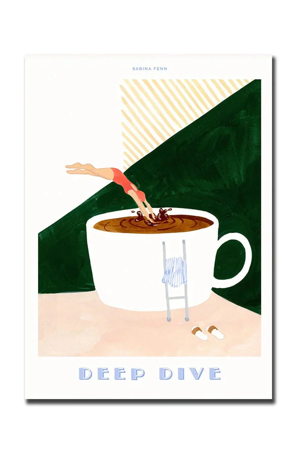 Hjemix | God Morgen Kaffe Lerret Plakat