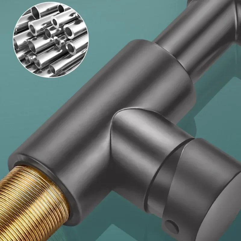 Hjemix | Spray vannbeskyttet mekanisk universell svingarm kran