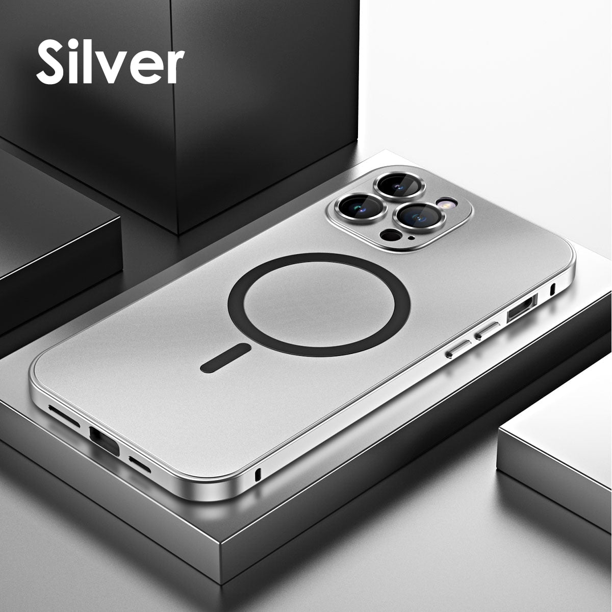 Hjemix | metallveske med kamerabeskyttelse - iPhone