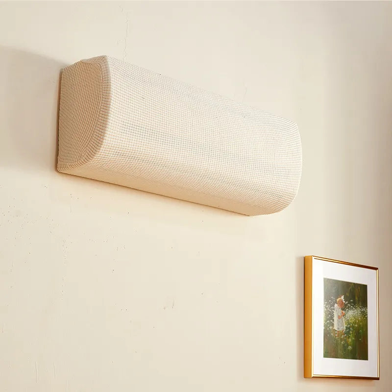 Hjemix | Polar Fleece Klimaanlegg dekning: Veggmontert anti-støv beskyttelse, lett å rengjøre polyester AC dekning for husholdningsbruk