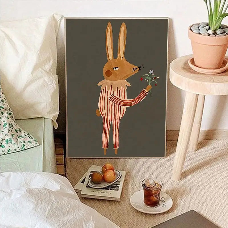 Hjemix | Vintage Tegneserie Lerretskunst