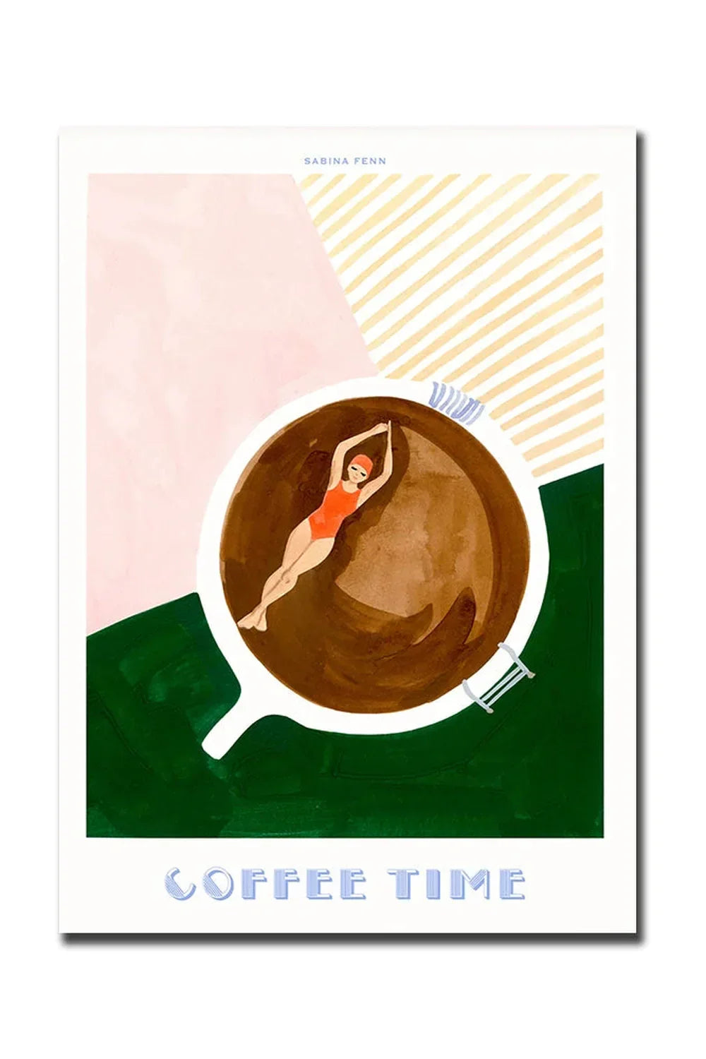 Hjemix | God Morgen Kaffe Lerret Plakat